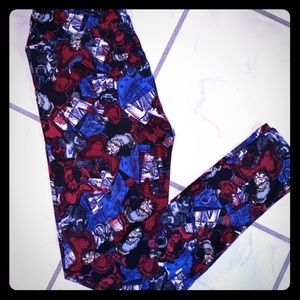 🖤 5/$10 Lularoe Captain Hook Leggings